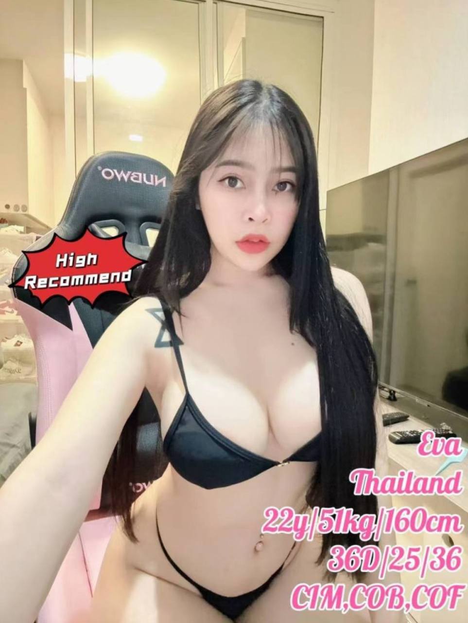 Eva in the Queensbay booking guide